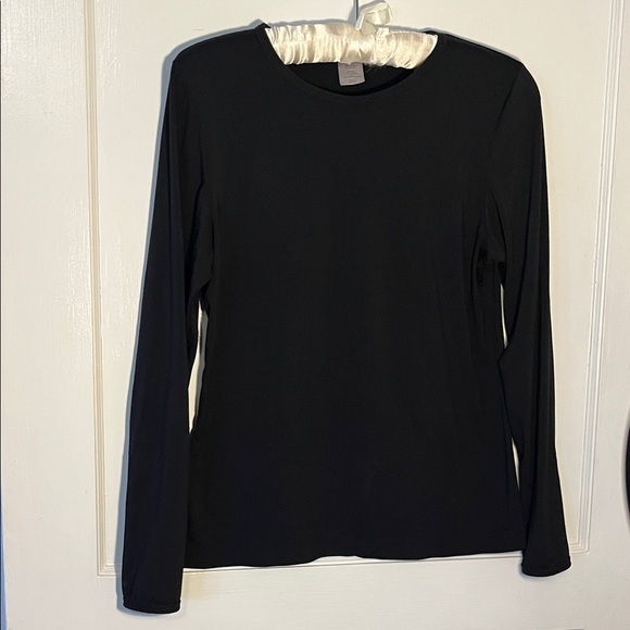 Cuddl Duds Tops - Classic Black Long Sleeve layering T-shirt size medium